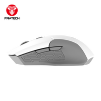 Logo OEM Dapat Diterima Fantech Wg11 Mouse Gaming Nirkabel Warna Hitam & Putih Harga Kompetitif