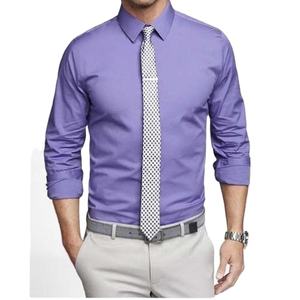 Chemise décontractée pour homme, dernière conception, vente en gros, OEM, 100% coton, manches longues, écologique, respirante, 220g, best-seller, prix bas - Product Image 2