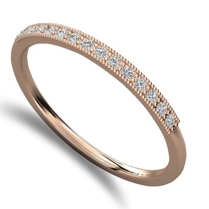 แหวนหมั้นเพชรธรรมชาติที่ได้รับการรับรองจากห้องปฏิบัติการสำหรับผู้หญิงได้รับการรับรองจาก IGI และ ingemco ในอินเดีย - Product Image 3