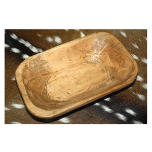 Bol en bois de grande taille de qualité supérieure bol à pâte de service en bois durable fait à la main au prix d'usine - Product Image 3