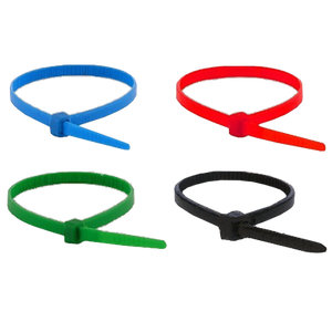 Brida de nailon autoblocante de plástico, resistente, personalizada, con tope - Product Image 3