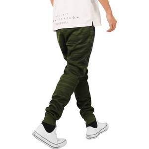 Online Sale <b>Mens</b> Modern Jogger Pants with Zipper Pockets Solid Slim Fit Casual Brushed Sweatpants - Product Image 3