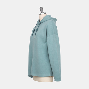 Women Sweatshirt Polyester Long Sleeve Crop Tops Short Hooded Pullover Hoodies as per customer requirement and demand - Product Image 6