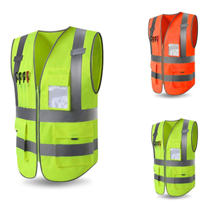 Comfortable 2022 Customized Material Without Sleeves High Quality Light Weight New Design Safety Vest - Product Image 1