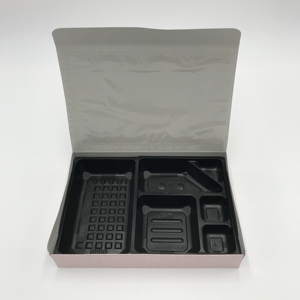 Plateau à emporter fruits japon, boîte bento coloré de styliste, aliments jetables pièces - Product Image 3