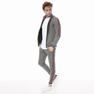 New Arrival New Design Men's Sports Wear Gym Running Clothing Plain Jogger Suits Fitted Blank Tracksuits - Product Image 3