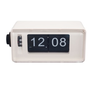 Retro Wooden <strong>Radio</strong> <strong>Flip</strong> <strong>Clock</strong> <strong>Radio</strong> with <strong>Alarm</strong> - Product Image 1