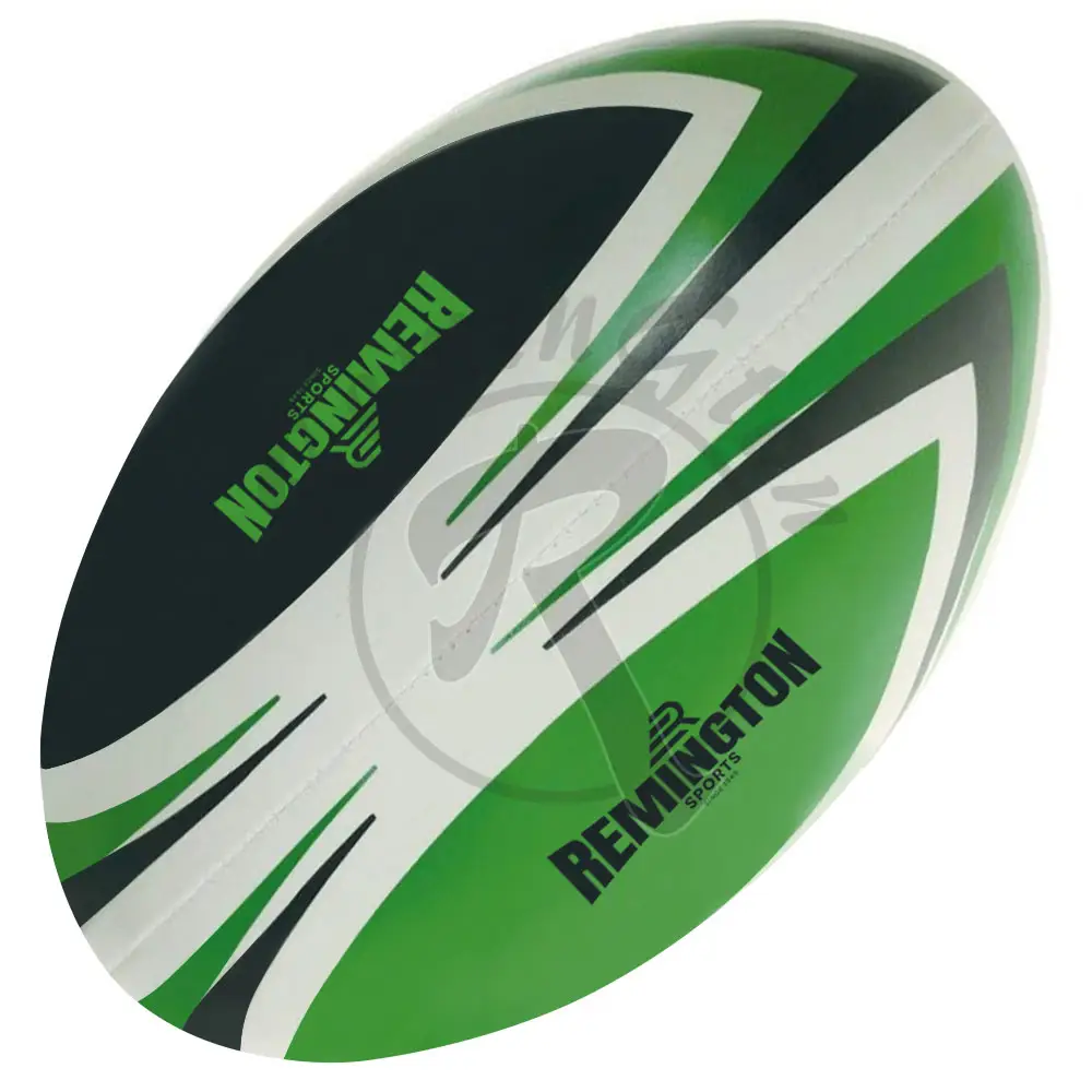 Pallone da Rugby Pakistan 4 pannelli cucito a macchina Super Grip Team Rugby Ball/fatto a mano o cucito a mano pallone da rugby promozionale