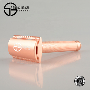 Rasoir à Double tranchant pour hommes, sécurisé, en or Rose - Product Image 2