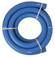 Tuyau d'aspiration flexible renforcé en spirale PVC 50m de la marque FLEXIMA, surface lisse, pour irrigation agricole et gaz