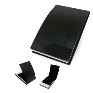 Porte-cartes à logo imprimable en cuir PU de qualité supérieure du meilleur fabricant Style d'affaires chaud haute qualité haute vente - Product Image 2