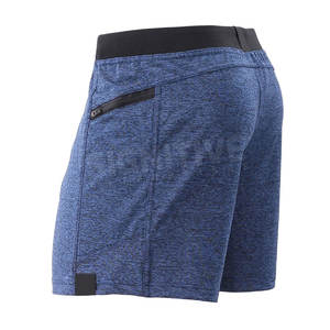 Pantalones Cortos Deportivos para Hombre de la Mejor Calidad, Cintura Elástica, Estilo Informal para Gimnasio, de Lona, Algodón Liso Teñido, con Logotipo, para Invierno - Product Image 2