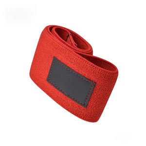 Vente en gros de bandes de hanche d'exercice à 3 boucles avec logo personnalisé bandes de résistance au butin en tissu avec emballage OEM en coton personnalisé - Product Image 1