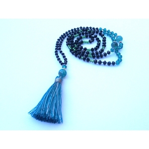 Chất lượng cao của nam giới dài <span class=keywords><strong>rudraksha</strong></span> tua Vòng cổ với chuỗi hạt cổ điển 20-25 inch kỷ niệm bv0058 bán buôn - Product Image 1