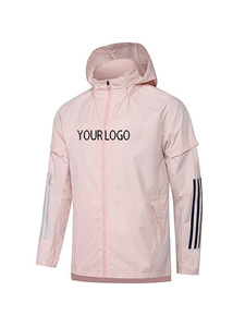 Sudadera con Capucha y Cremallera de Alta Calidad para Hombre, Personalizada con Bordado, 100% Algodón, Estilo Cortavientos para Otoño - Product Image 5