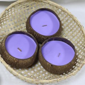 เทียนมะพร้าวลาเวนเดอร์เวียดนาม - Product Image 1