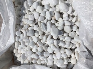 Pierres naturelles, toutes tailles, galets blancs pour aménagement paysager, décoration, pavé décoratif - Product Image 3