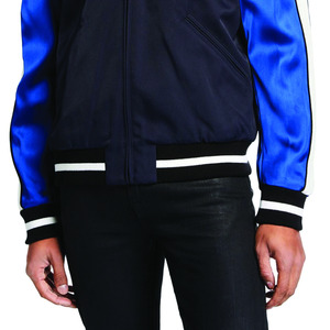 Holesale-Chaqueta con mangas de cuero de etterman, chaqueta de estilo universitario - Product Image 4