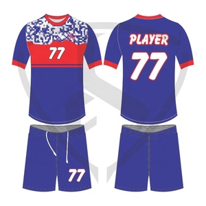 Maillots de football personnalisés par sublimation pour hommes adultes Nom personnalisé Numéro 100% polyester Tissu respirant Impression numérique - Product Image 4