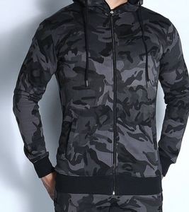 Streetwear léger personnalisé pour hommes, survêtements à séchage rapide pour fitness, entraînement en plein air, tissu polaire à imprimés sublimés - Product Image 1
