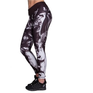 Mallas push up sin costuras de cintura alta para mujer, leggings deportivos para fitness, correr, yoga, leggings con estampado - Product Image 1