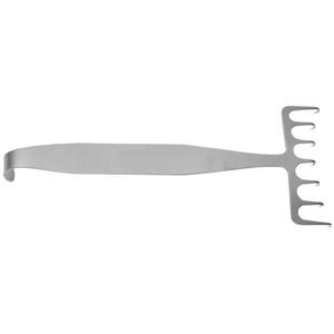 ที่ดึงคิ้วแบบแมนนวล B&B สแตนเลสสตีล 7 นิ้ว (18 ซม.) 7 แฉก - Product Image 2