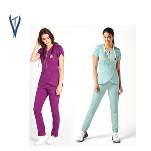 OEM & ODM-uniforme quirúrgico para hombre y mujer, conjunto de moda para médicos de enfermería, venta al por mayor - Product Image 5