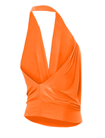OEM Personnalisé de Haute Qualité, Écologique, Léger, en Mousseline de Soie Plissée, Taille Naturelle, Lavable, Fluide, Sans Manches, Dos Nu, Col Bénitier, Coupe Basse