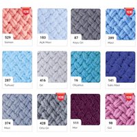 Fil Bouclé Alize Puffy 100% Laine Mérinos Super Douce Écologique Anti-Statique Anti-Boulochage Tricot Bébé Vente en Gros Turque de Haute Qualité