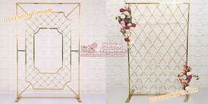 การตกแต่งเทียนงานแต่งงานของอินเดียงานแต่งงานที่ยอดเยี่ยมฉากหลังกำแพงเทียนงานแต่งงานราคาไม่แพง - Product Image 3