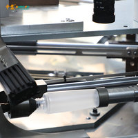 Máquina de impresión de pantalla de seda de cuatro colores, Servo, CNC, automática, para botellas de plástico