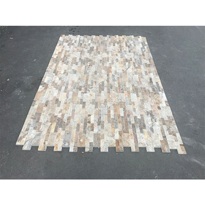 Travertine สีเบจแยกหน้าบัญชีแยกประเภทซ้อนผนังในผนังหินธรรมชาติ - Product Image 6