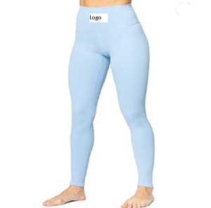 Mallas de entrenamiento para mujer, pantalones de Yoga de cintura alta a prueba de sentadillas, estiramiento de 4 vías, compresión suave por encima del vientre - Product Image 3