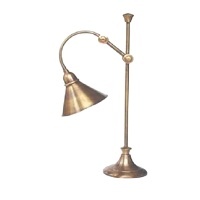 Brass Table <b>Lamp</b> With Antique Brass Finish Home Decor Home Decor Metal Table <b>Lamps</b> Brass Antique - Product Image 3
