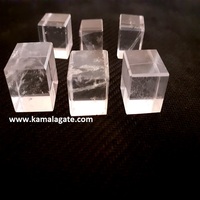 Vente en gros KAMALAGATE.COM – Blocs carrés polis en cristal de quartz naturel transparent, pierres semi-précieuses à graver