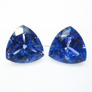 พลอย Tanzanite สีฟ้าธรรมชาติ100% อัญมณีทรงหลวมผลิตด้วยมือจากผู้ผลิตอินเดียจำนวนมากรูปทรงทั้งหมดมีให้เลือกซื้อในราคาประหยัด - Product Image 4