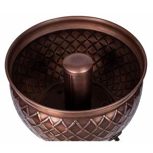 grade beautiful made in india copper color metal iron hose pot