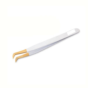 Pinzas para extensión de pestañas postizas, bajo pedido, OEM, fábrica, Etiqueta Privada, herramientas de manicura y pedicura - Product Image 2