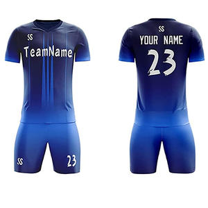 ชุดฟุตบอลแขนสั้นคอวีระบายอากาศสำหรับผู้ชายและเยาวชน - Product Image 4