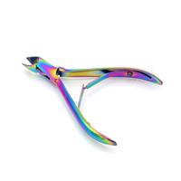 Coupe-cuticules en acier inoxydable, coupe-ongles avec mâchoires de 4 à 8 mm, qualité de coupe parfaite, usage personnel, personnalisable, outil de suppression d'ongles artificiels