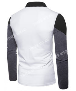 Camiseta de manga larga para hombre, Polo de Color de alta calidad - Product Image 4