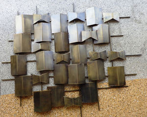 Art mural antique en or de luxe moderne de conception nouvelle et de qualité supérieure, très vendu, pour la décoration de mariage et de fête - Product Image 2