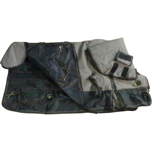 出售用于冬季防水深灰色地毯的道岔马毯，填充250克; 20美元尺寸5'3 5'6 5'9 6'0 6'3 6'6 6'9 7 - Product Image 1