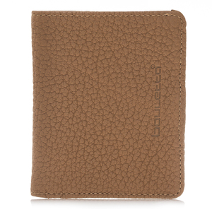 Tarjetero Bifold de Cuero Genuino Hecho a Mano FABIO, Delgado, con Bloqueo RFID, Diseño Minimalista con Puntos, Tamaño de Bolsillo, con Cremallera, Corto, para Regalo, para Hombre - Product Image 5