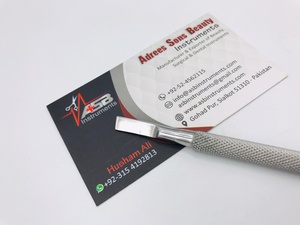 Herramienta de manicura de Arte de uñas de acero inoxidable sostenible de doble extremo Removedor de piel muerta Empujador de cutículas - Product Image 6