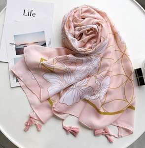 Cashmere <b>Wool</b> Ladies Hijabs <b>Scarf</b> Shawls <b>for</b> Spring Summer - Product Image 4