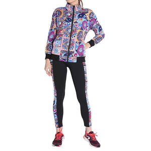 GAF, último diseño, ropa personalizada, chándal de dos piezas para mujer, chándal elegante informal con cremallera de alta calidad y etiqueta privada - Product Image 6