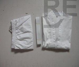 Uniforme de karaté de qualité supérieure, vêtements d'art martiaux, uniforme personnalisé, tissu tricoté, vente en gros - Product Image 6