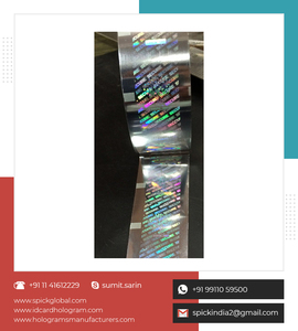 2021 troquelado personalizado PET 3D lámina de estampado holográfico artesanía Industrial pegatina adhesiva etiquetas de embalaje personalizadas Venta caliente - Product Image 2