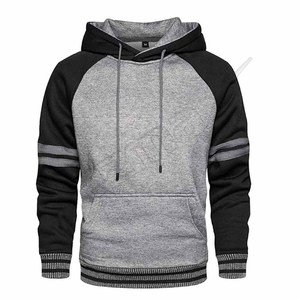 Wholesale Fleece Sweater Fashion Casual Custom Hoodie Men Sweatshirts 100% Cotton Blank Hoodie - Product Image 3